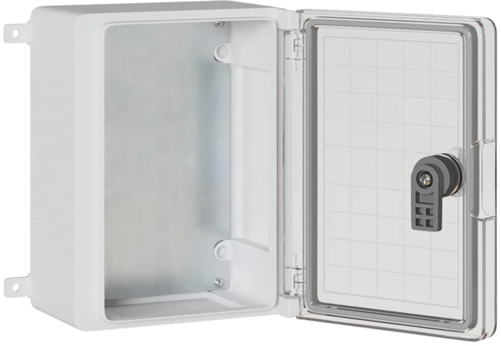 Control Cabinet Pilka 25 x 13 x 24 cm ABS plastikas