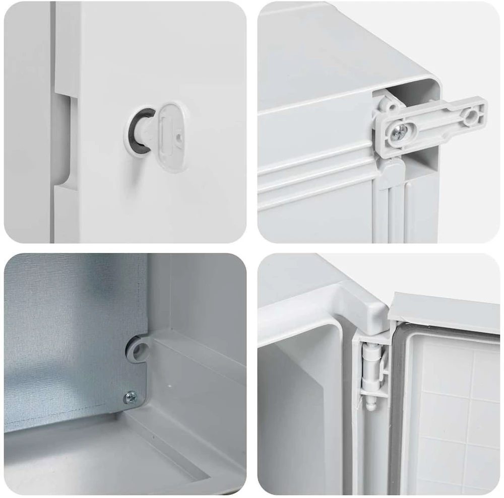 Control Cabinet Pilka 28 x 13 x 28 cm ABS plastikas