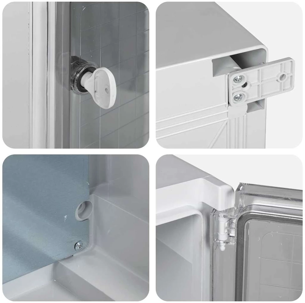 Control Cabinet Pilka 32 x 13 x 30 cm ABS plastikas