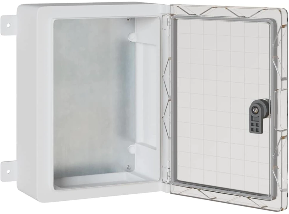 Control Cabinet Pilka 32 x 15 x 35 cm ABS plastikas