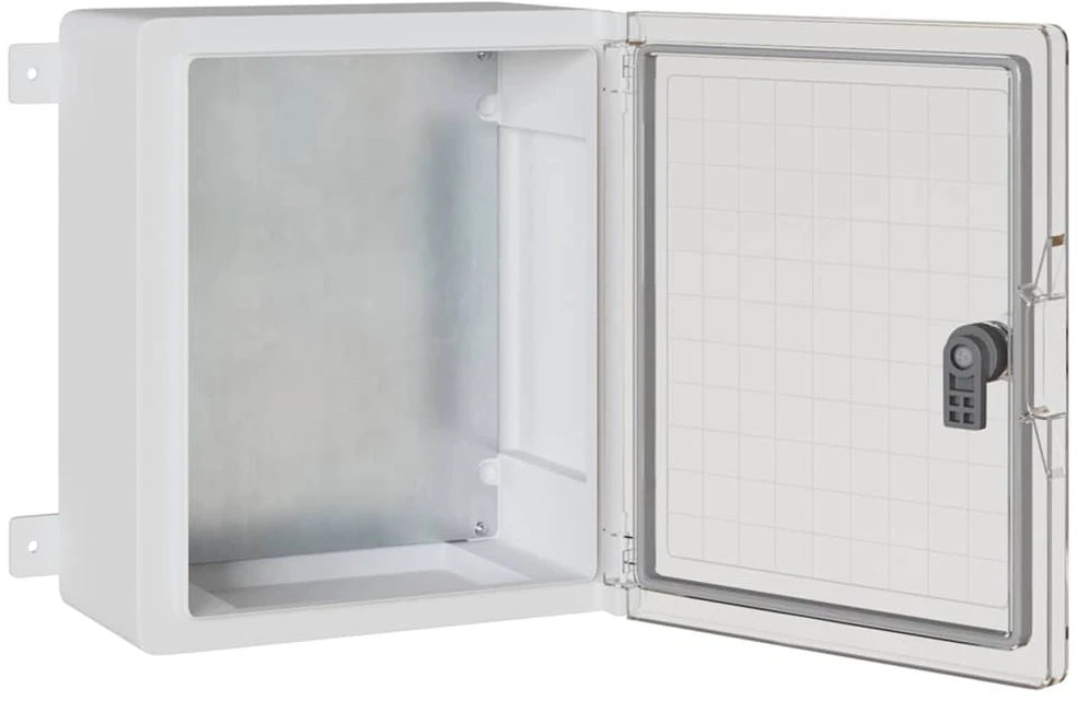 Control Cabinet Pilka 37 x 16,5 x 35 cm ABS plastikas