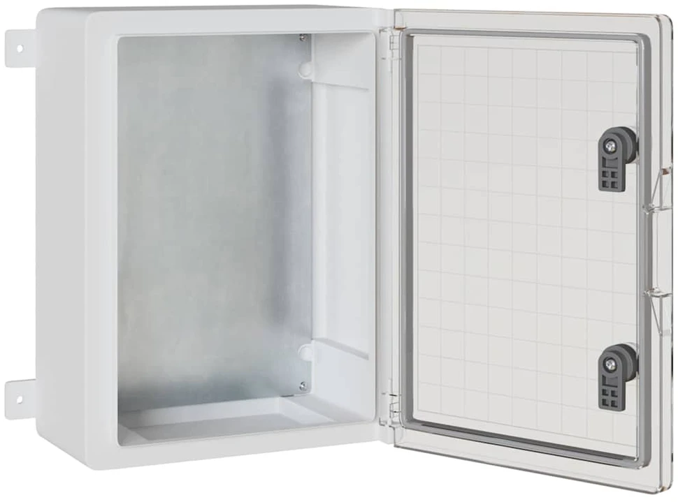Control Cabinet Pilka 37 x 16,5 x 40 cm ABS plastikas