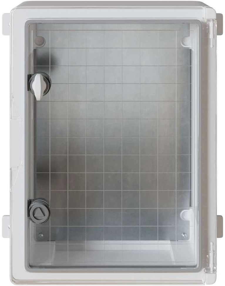 Control Cabinet Pilka 37 x 19,5 x 40 cm ABS plastikas