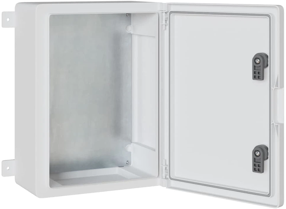 Control Cabinet Pilka 37 x 19,5 x 40 cm ABS plastikas