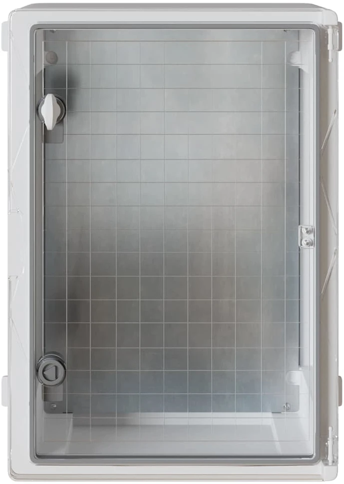 Control Cabinet Pilka 42 x 19,5 x 50 cm ABS plastikas