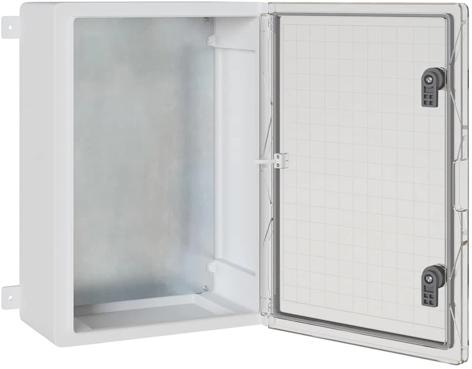 Control Cabinet Pilka 42 x 19,5 x 50 cm ABS plastikas