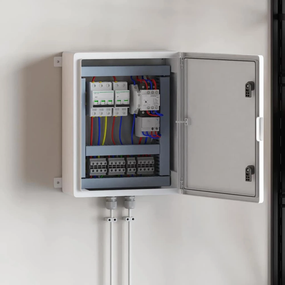 Control Cabinet Pilka 47 x 24 x 50 cm ABS plastikas