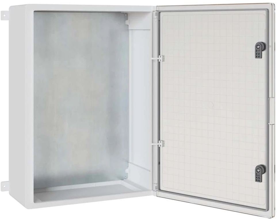Control Cabinet Pilka 57 x 24,5 x 70 cm ABS plastikas