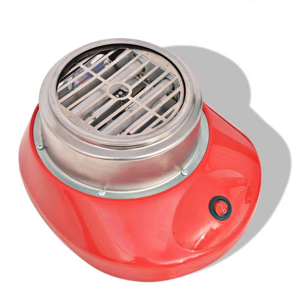 Cukraus vatos gaminimo aparatas, 480 W, raudonas