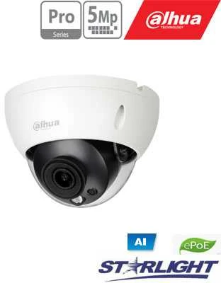 ANTIVANDALINĖ IP KAMERA IPC-HDBW5541R-ASE-0280B-S3 WizMind - 5 Mpx 2.8 mm DAHUA