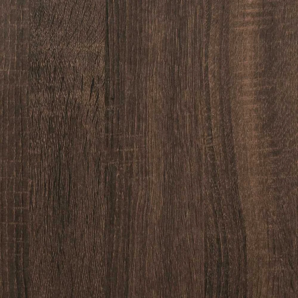 Daiktadėžė su dangčiu, ruda, 100x40x51,5cm, apdirbta mediena