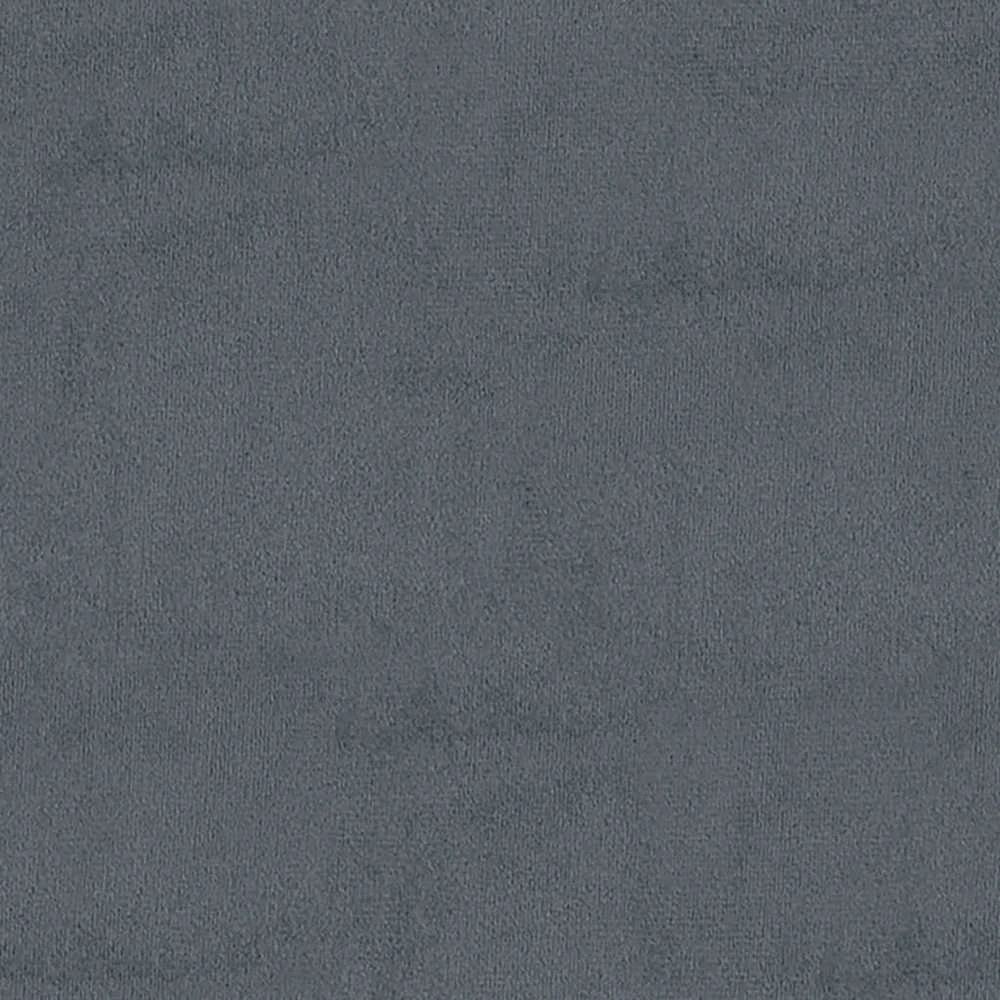 Daiktadėžė-taburetė, tamsiai pilka, 110x45x49cm, aksomas