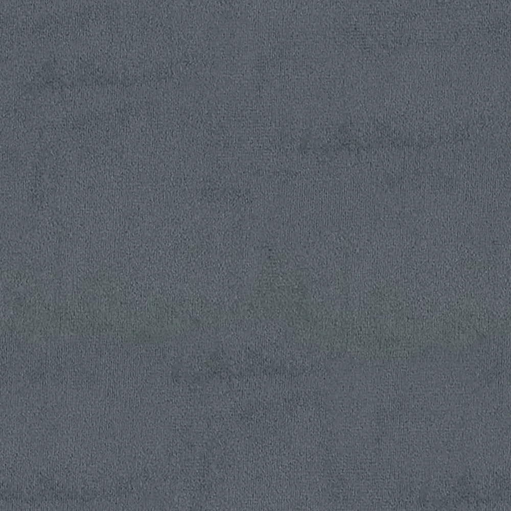 Daiktadėžė-taburetė, tamsiai pilka, 110x45x49cm, aksomas