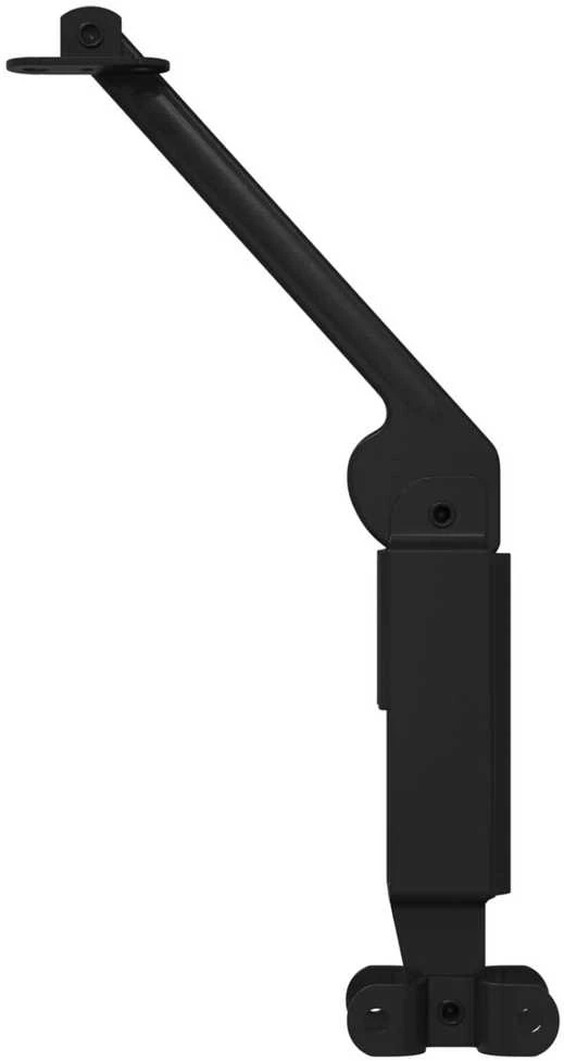 Dangčio atramos vyris 12 vnt. 192 x 32 x 50 mm Juoda Plienas