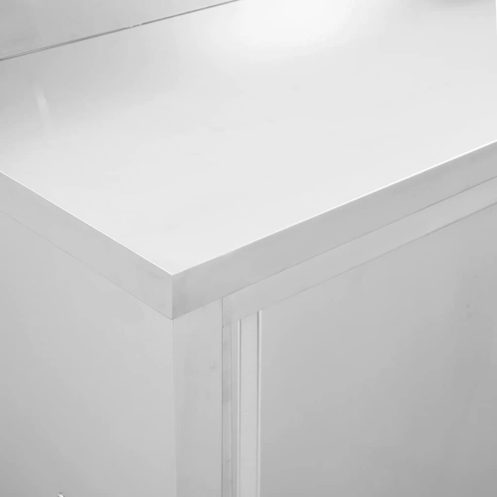 Darbastaliai su durimis, 2vnt., 240x50x(95-97)cm, plienas