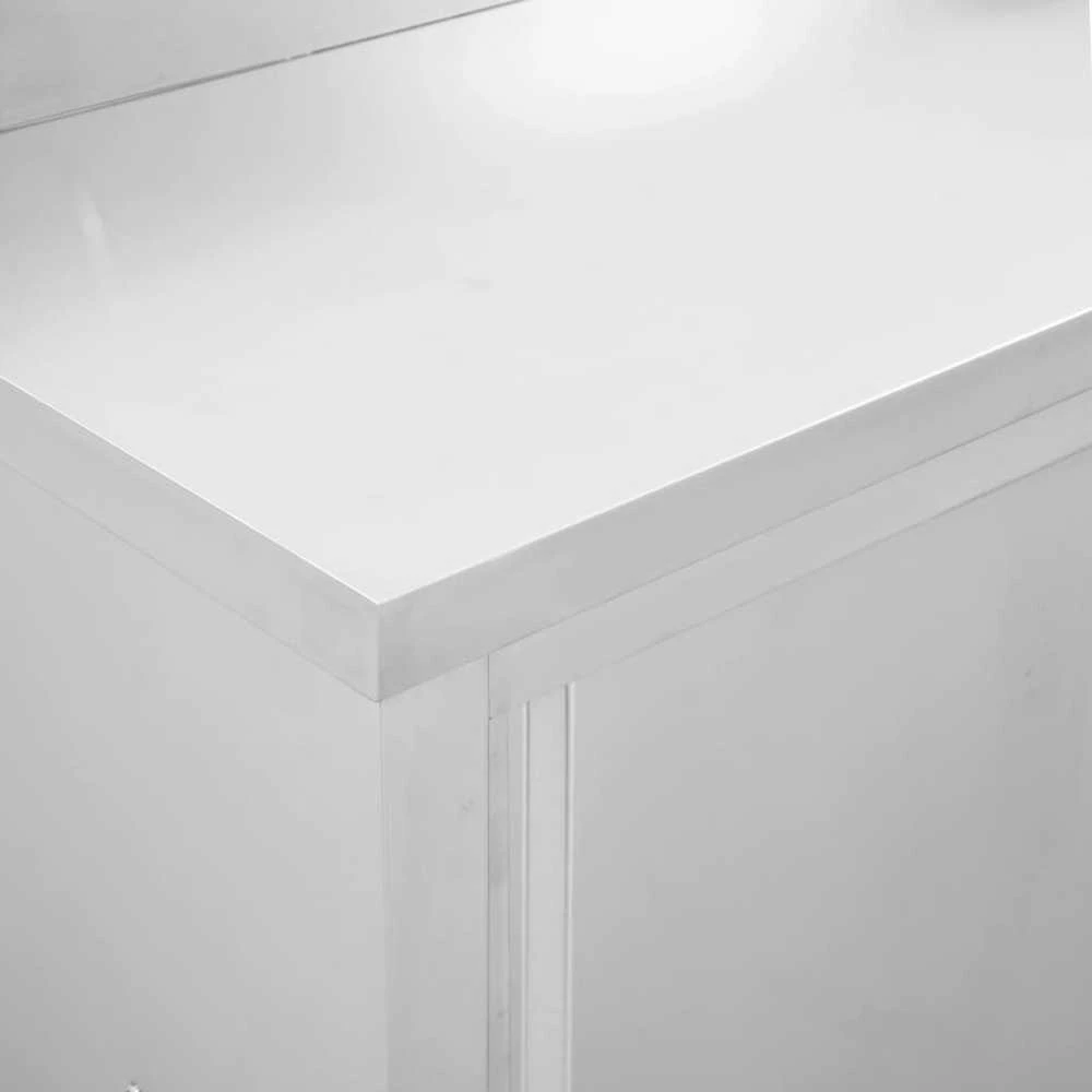 Darbastaliai su stumdomom durim, 2vnt., 200x50x95cm, plienas