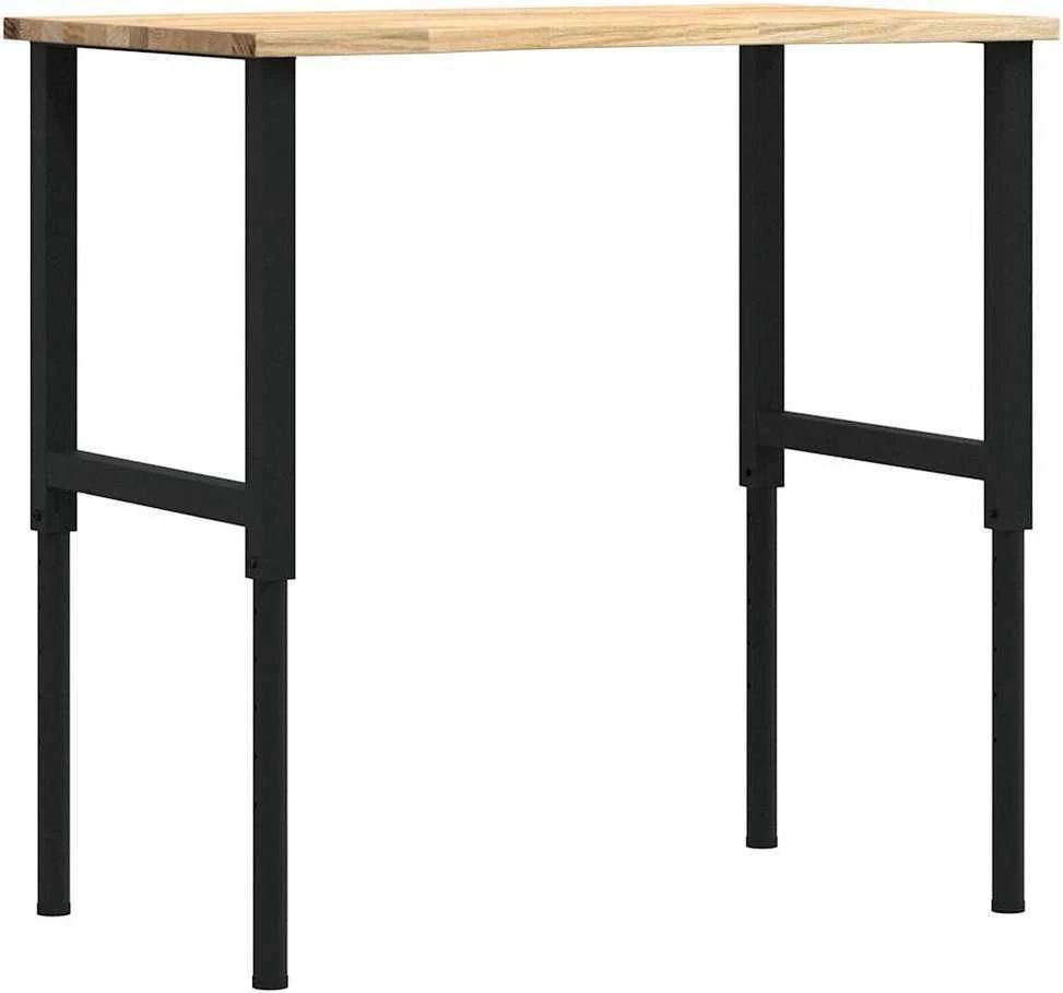 Darbastalis, 100x60x(71,5-98)cm, ąžuolo masyvas