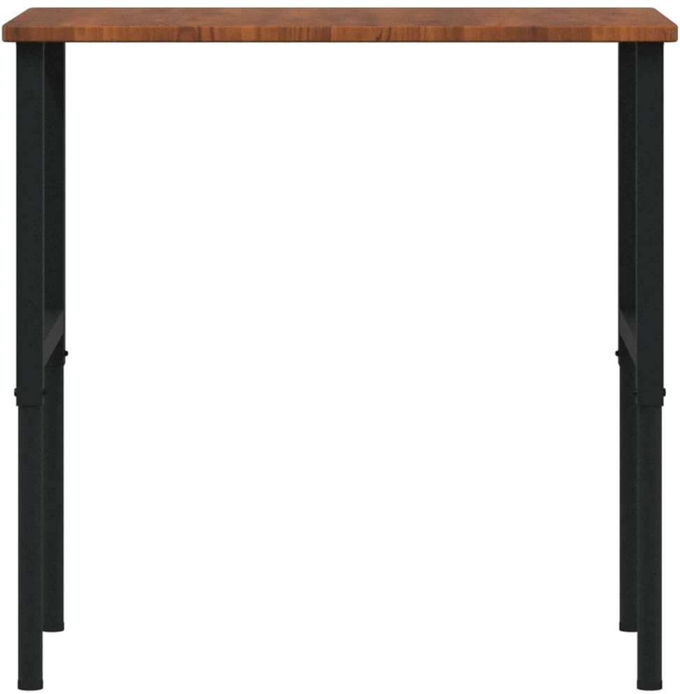 Darbastalis, 100x60x(71,5-98)cm, ąžuolo masyvas, stačiakampis