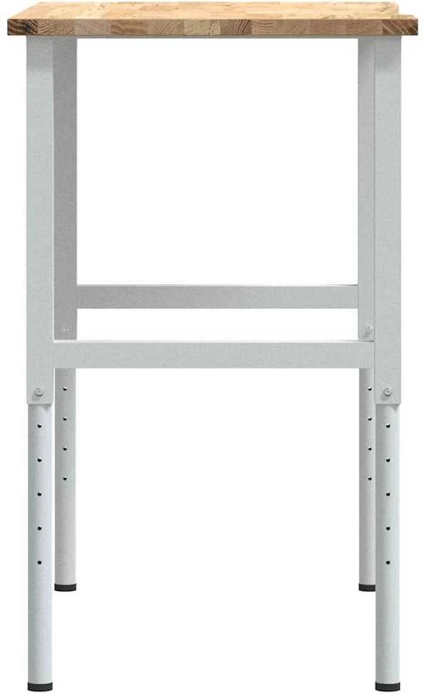 Darbastalis, 100x60x(71,5-98)cm, ąžuolo masyvas