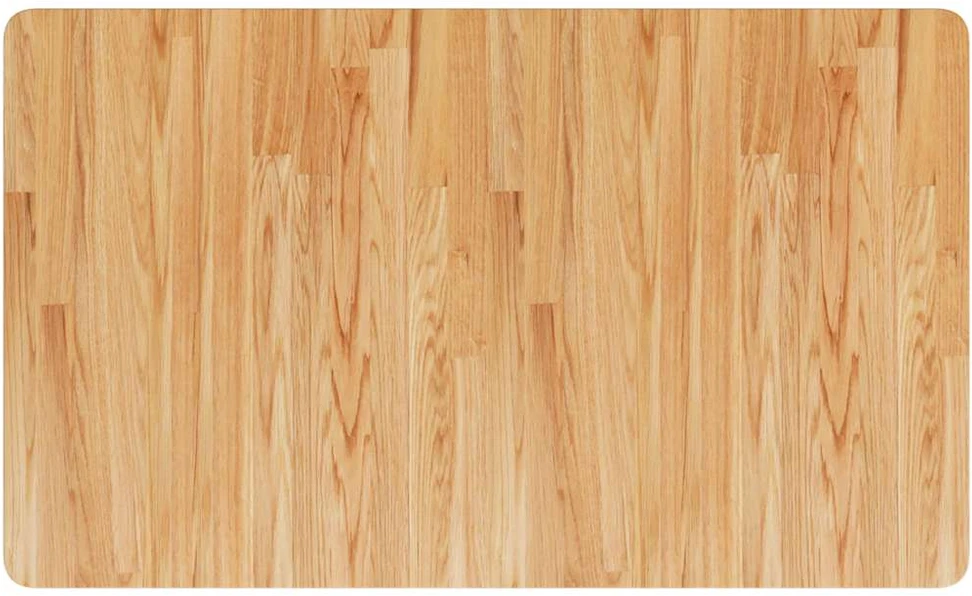 Darbastalis, 100x60x(71,5-98)cm, ąžuolo masyvas, stačiakampis