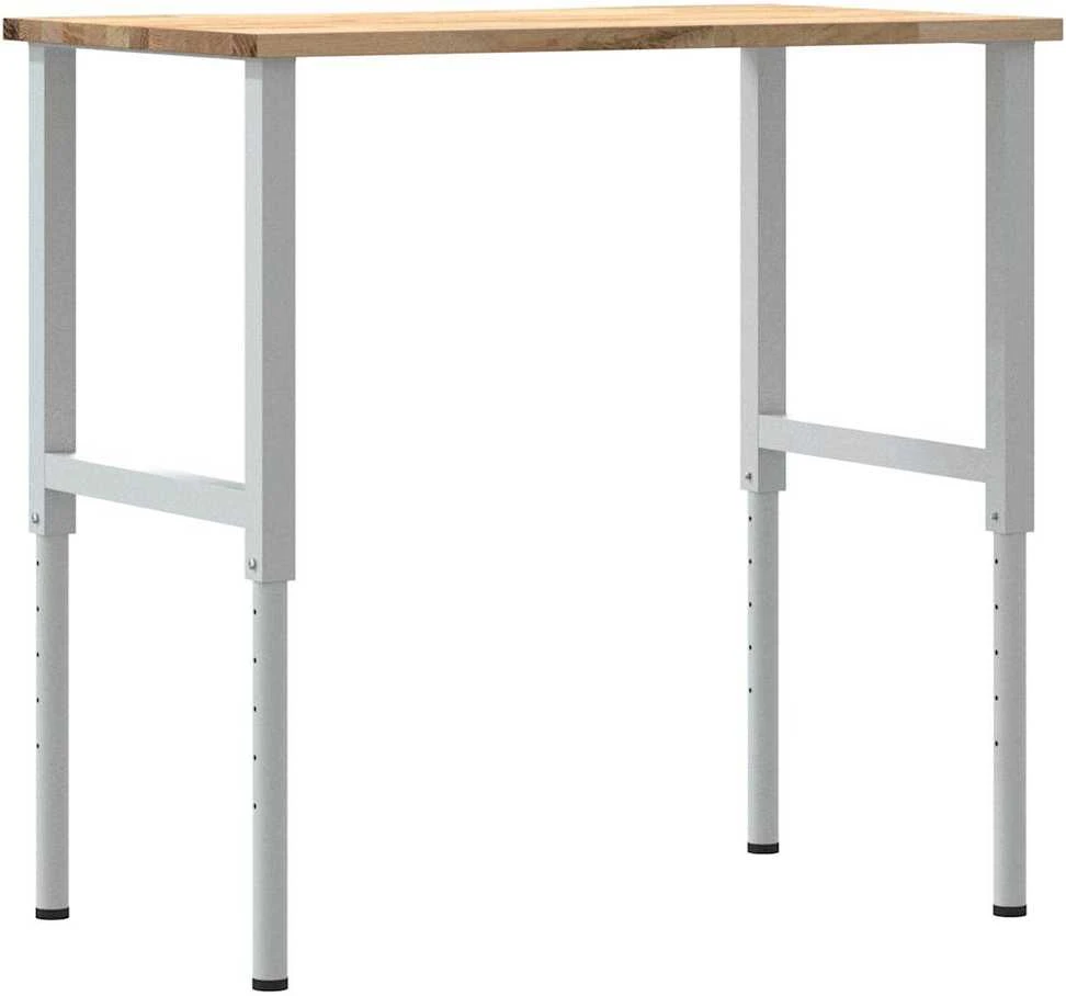 Darbastalis, 100x60x(71,5-98)cm, ąžuolo masyvas
