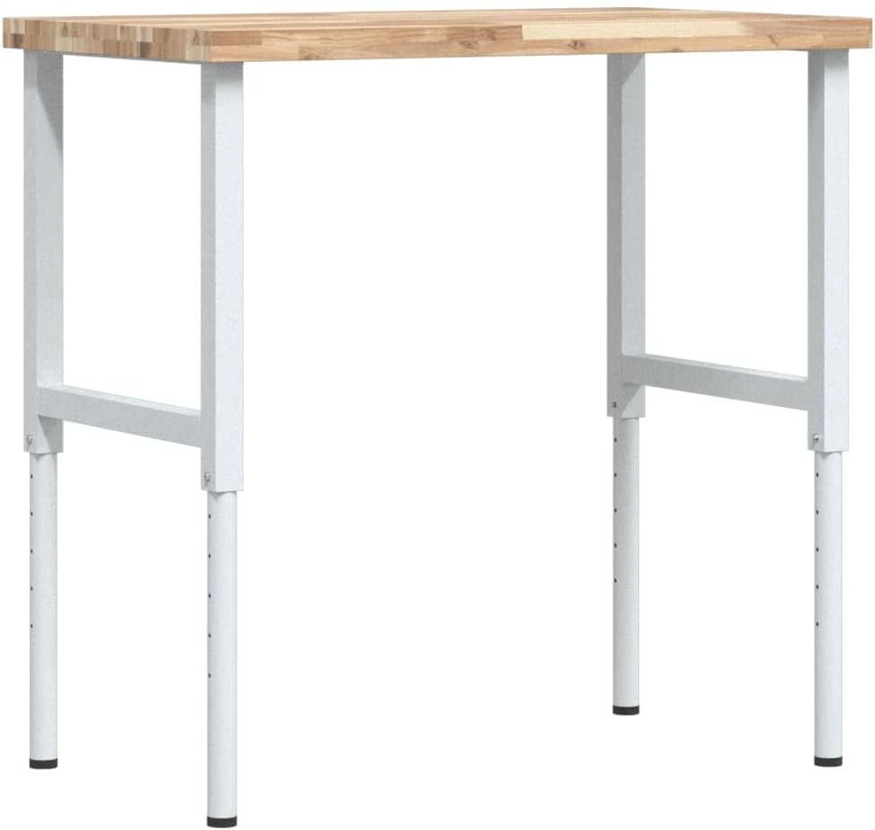 Darbastalis, 100x60x(73-99,5)cm, akacija, stačiakampis