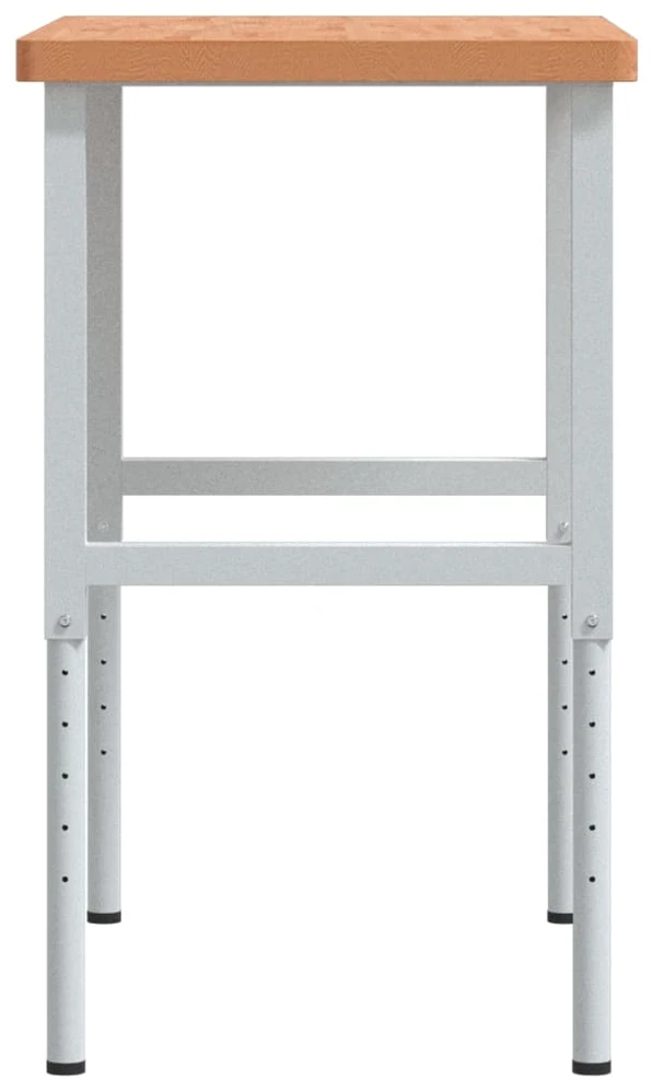 Darbastalis, 100x60x(73-99,5)cm, bukmedis, stačiakampis