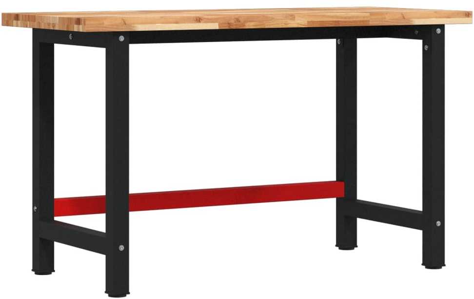 Darbastalis, 140x60x83cm, akacijos masyvas, stačiakampis