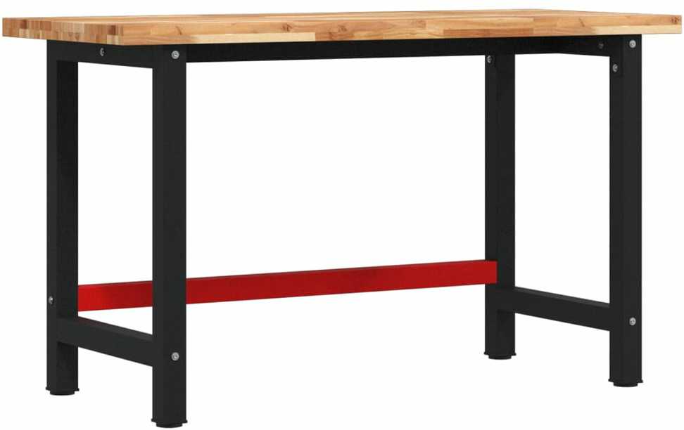 Darbastalis, 140x60x83cm, akacijos masyvas, stačiakampis