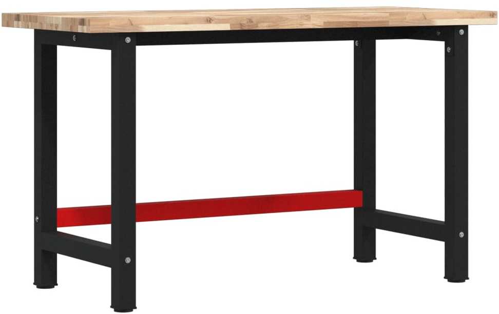 Darbastalis, 140x60x83cm, akacijos masyvas, stačiakampis