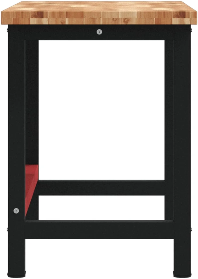 Darbastalis, 140x60x83cm, akacijos masyvas, stačiakampis