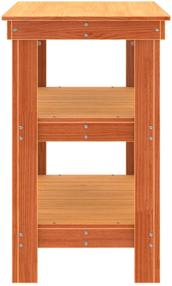 Darbastalis 78,5 x 50 x 80 cm Pušies medienos masyvas