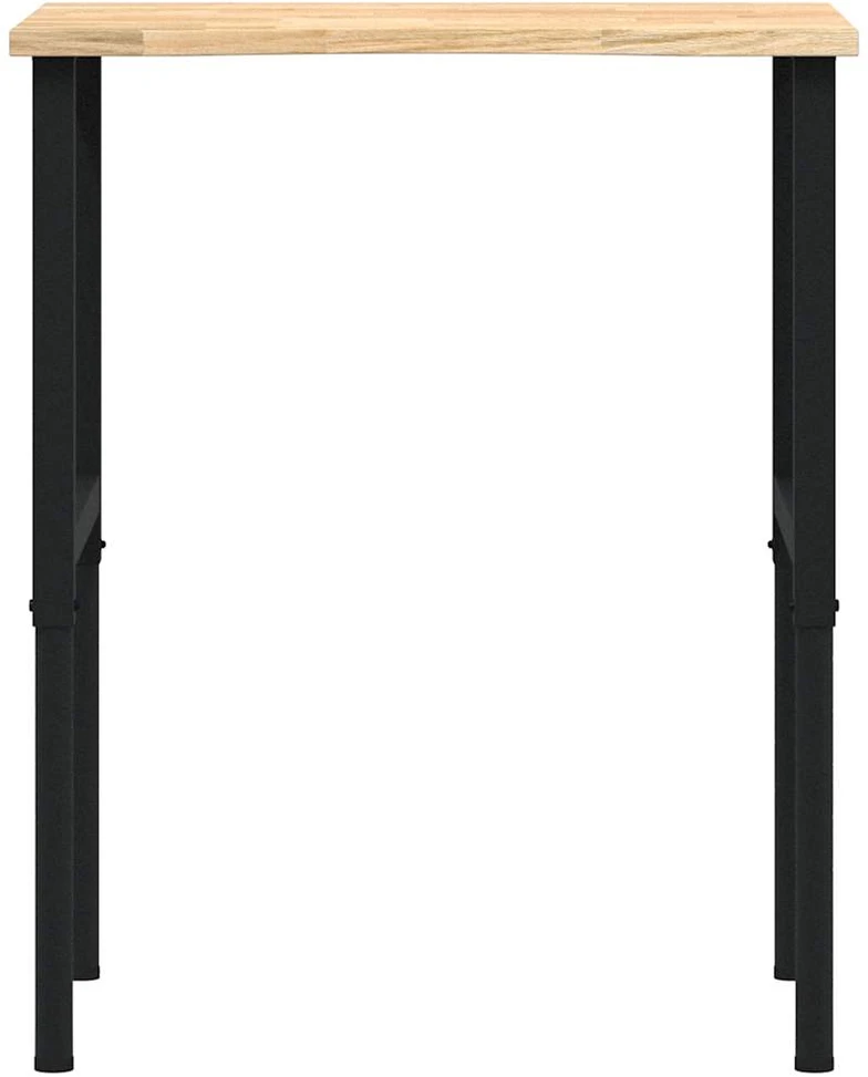 Darbastalis, 80x60x(71,5-98)cm, ąžuolo masyvas