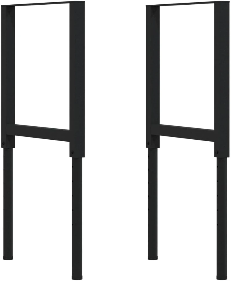 Darbastalis, 80x60x(73-99,5)cm, bukmedis, stačiakampis