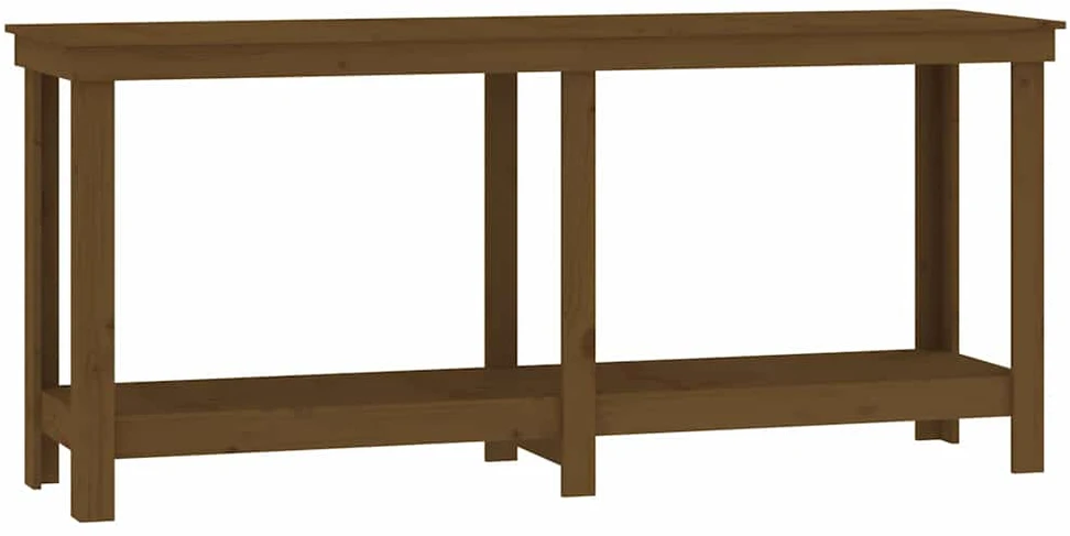 Darbastalis, medaus rudas, 180x50x80cm, pušies medienos masyvas
