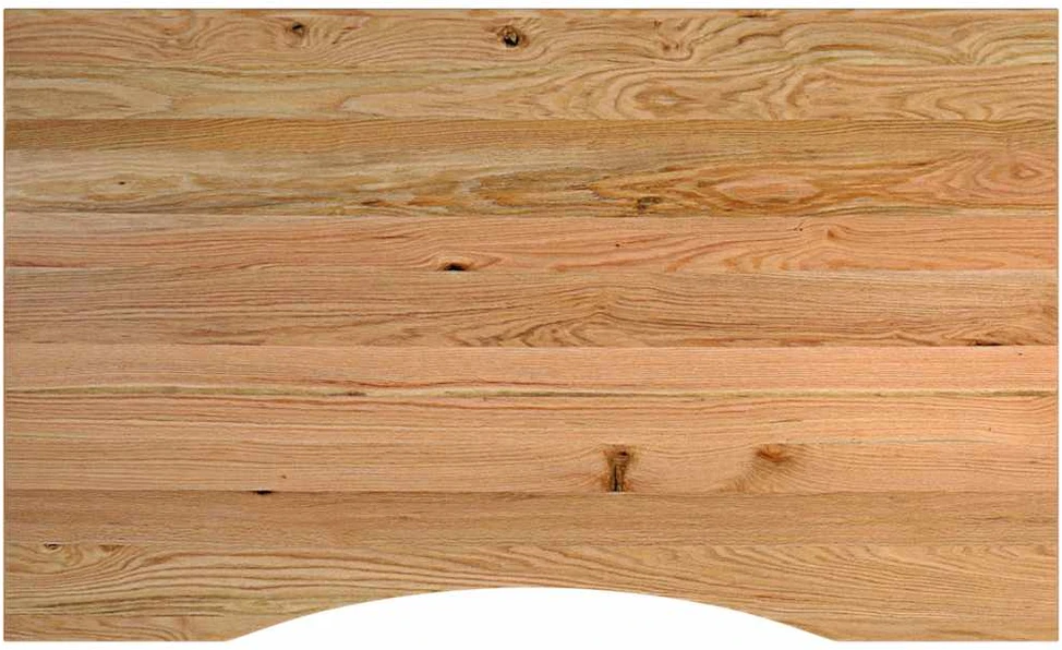 Darbastalis, šviesiai rudas, 100x60x(71,5-98)cm, ąžuolo masyvas