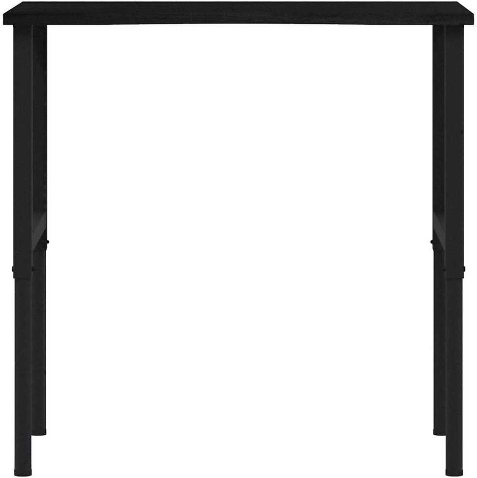 Darbastalis, tamsiai rudas, 100x60x(71,5-98)cm, ąžuolo masyvas