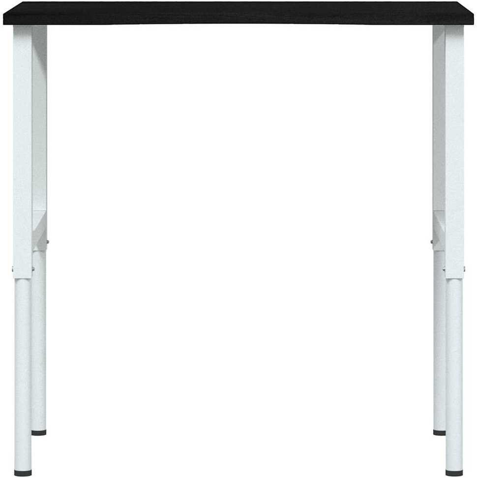 Darbastalis, tamsiai rudas, 100x60x(71,5-98)cm, ąžuolo masyvas