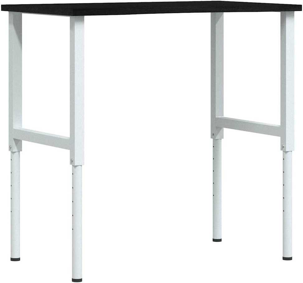 Darbastalis, tamsiai rudas, 100x60x(71,5-98)cm, ąžuolo masyvas