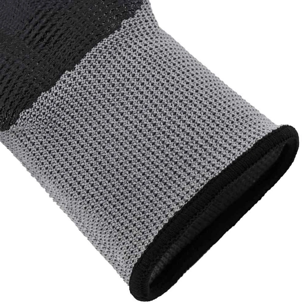 Darbo pirštinės 24 vnt. Pilka ir juoda 10 / xl Poliesteris