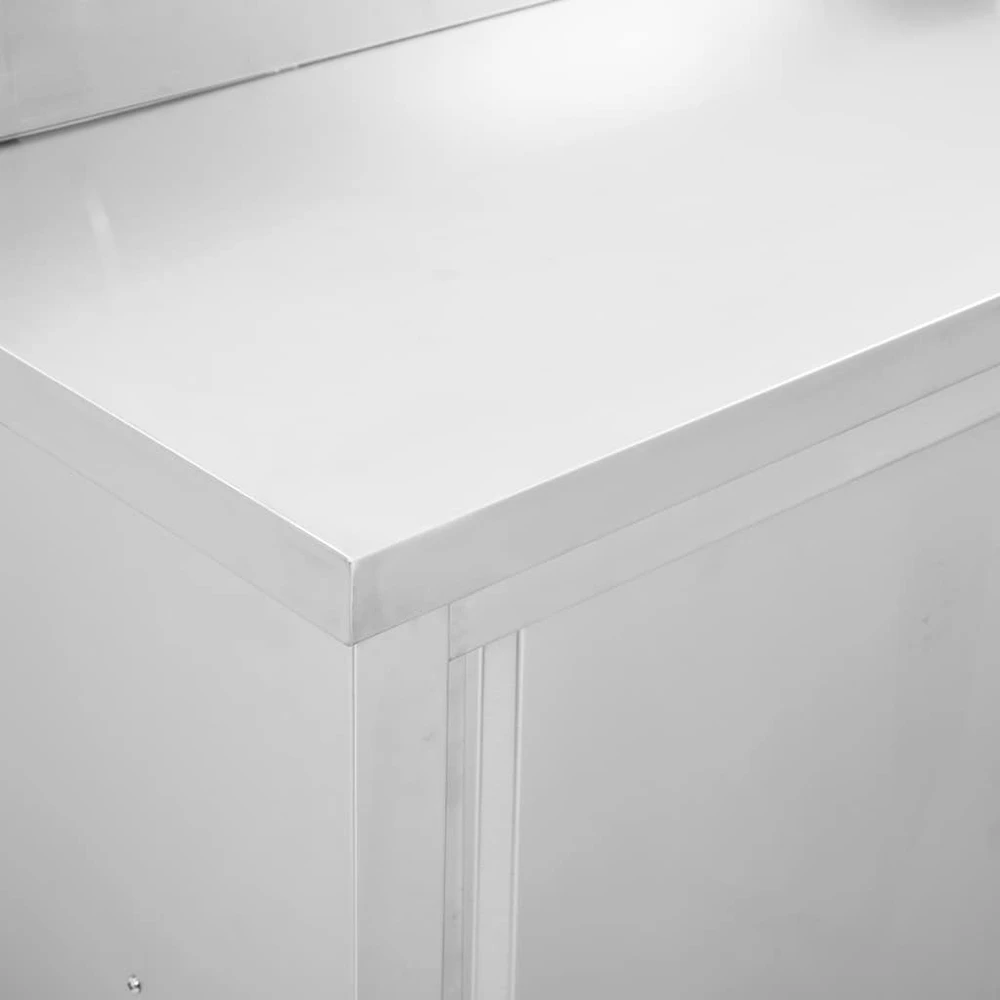 Darbo stalas su durimis, 100x50x(95-97)cm, plienas