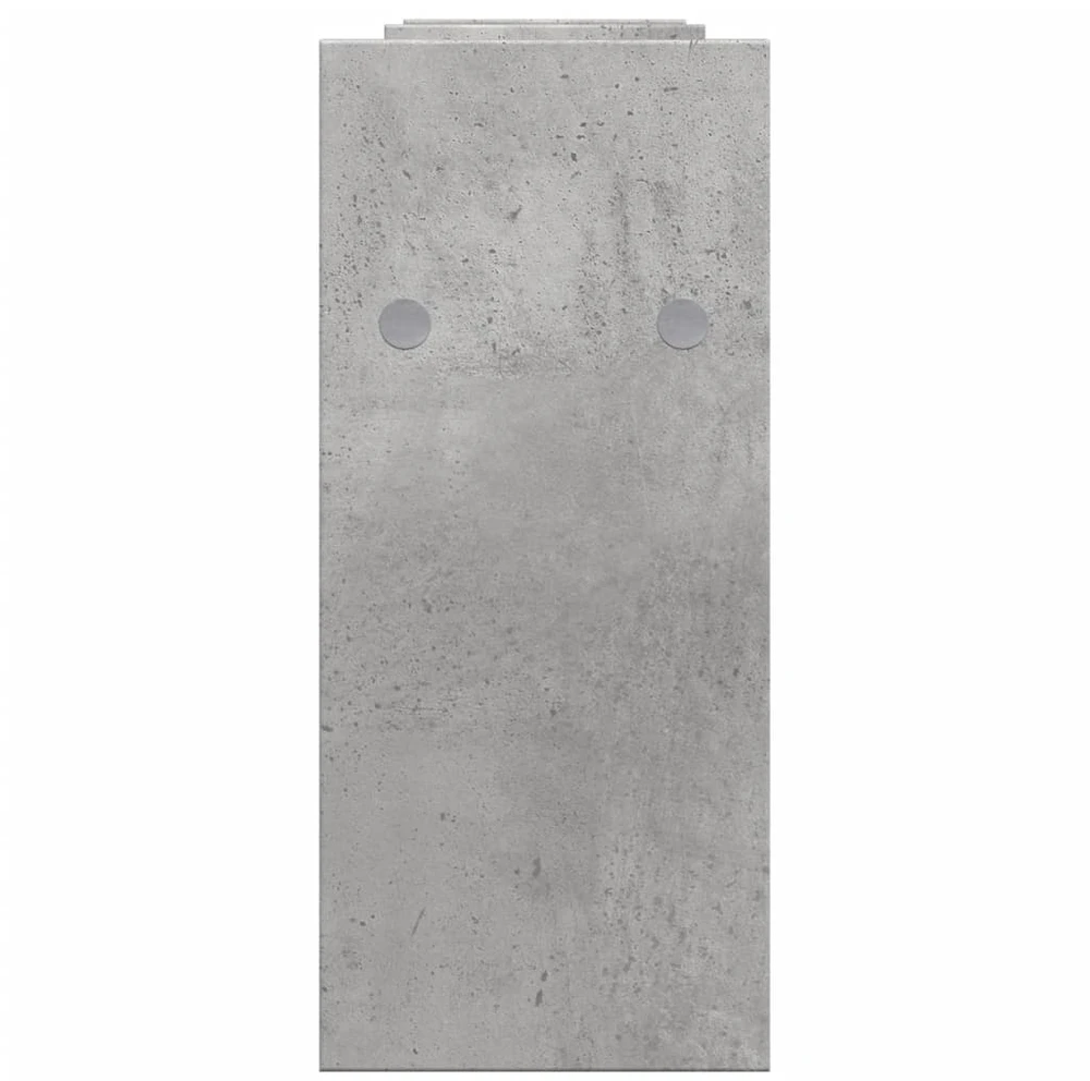 Rašomojo stalo lentyna, betono, 34,5x15,5x35,5cm, mediena