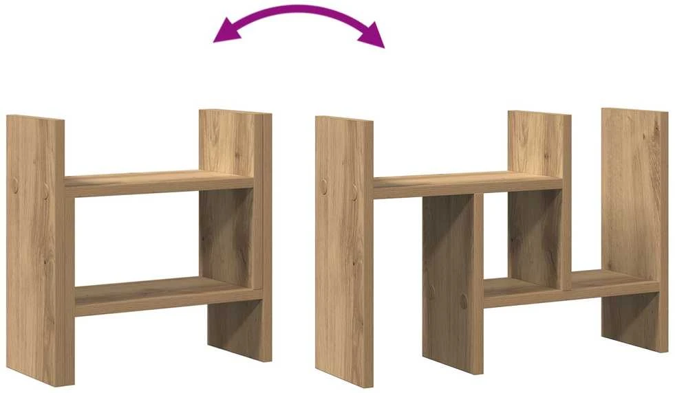 Darbo stalo organizatorius Artisano ąžuolo 50 x 15,5 x 35,5 cm