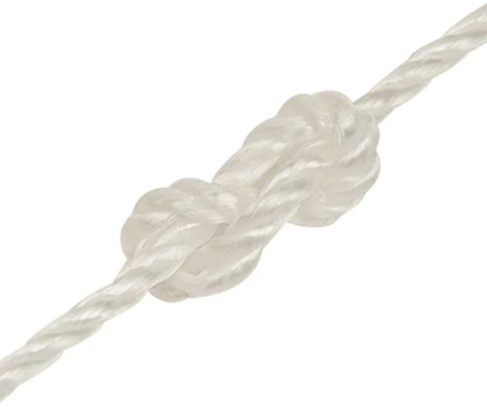 Darbo virvė, baltos spalvos, 3mm, 100m, polipropilenas