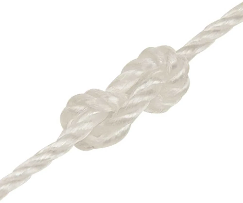 Darbo virvė, baltos spalvos, 3mm, 250m, polipropilenas