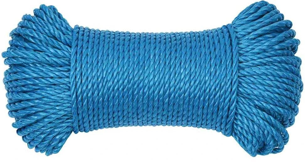 Darbo virvė, mėlynos spalvos, 3mm, 25m, polipropilenas