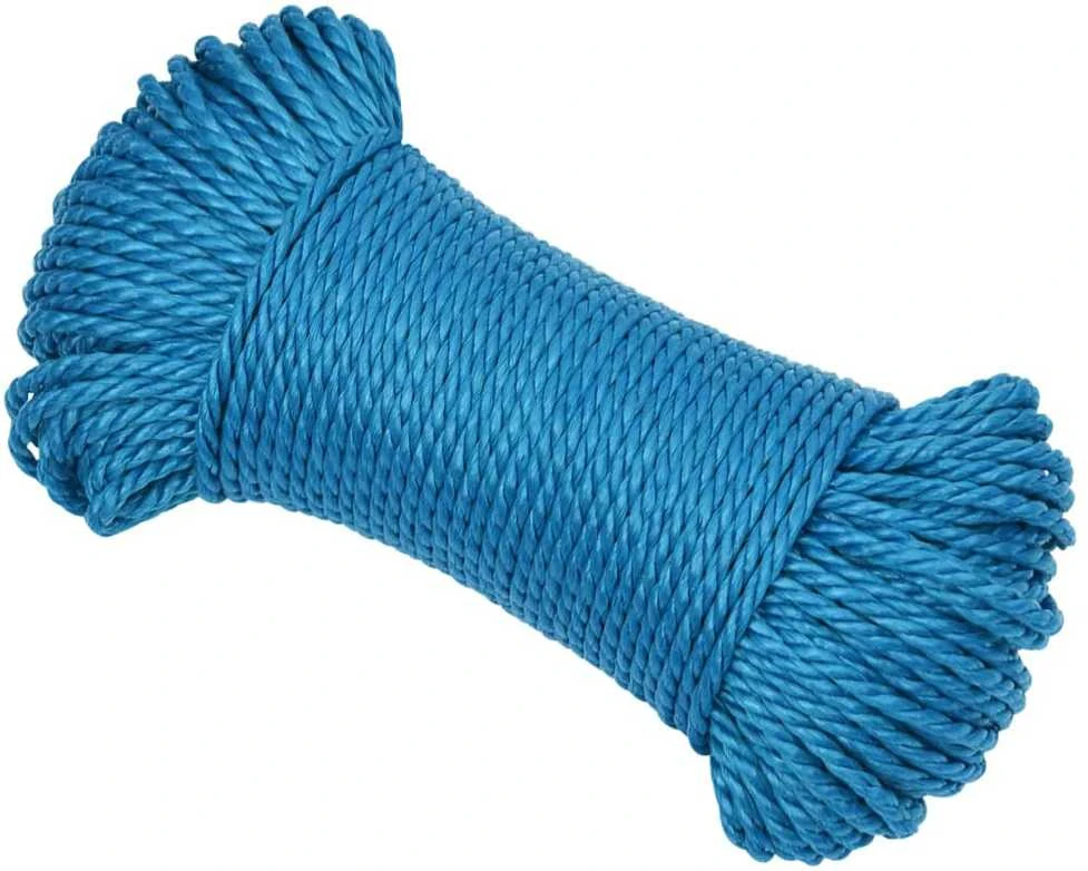 Darbo virvė, mėlynos spalvos, 3mm, 50m, polipropilenas