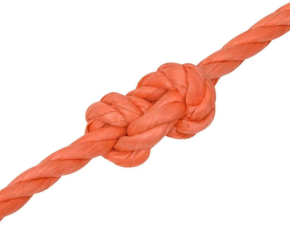 Darbo virvė, oranžinės spalvos, 14mm, 25m, polipropilenas