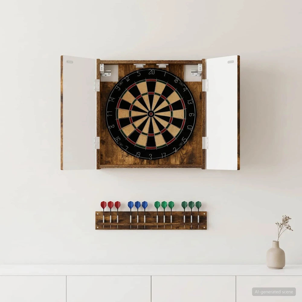 Dartboard spinta ARNHEM Dūminio ąžuolo 52,5 x 10,5 x 53,5 cm