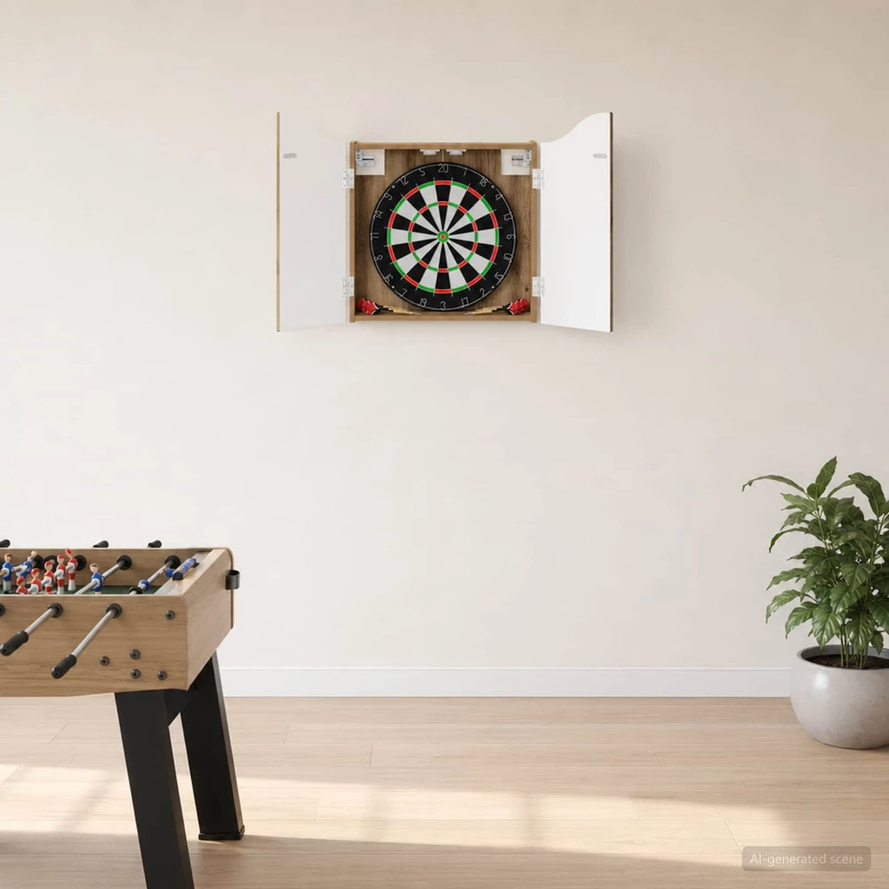 Dartboard spinta Artisano ąžuolo 56 x 12 x 63 cm